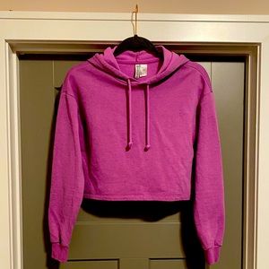 H&M crop hoodie